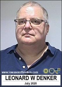 Leonard William Denker a registered Sex Offender of Iowa