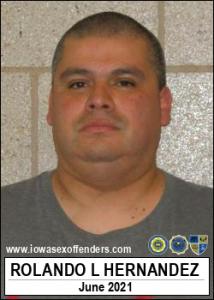 Rolando Lee Hernandez a registered Sex Offender of Iowa