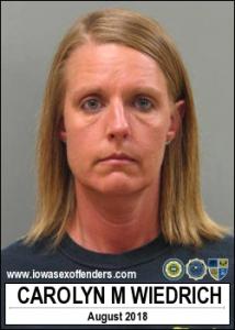 Carolyn Marie Wiedrich a registered Sex Offender of Iowa
