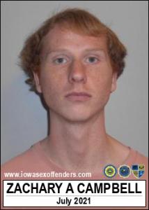 Zachary Allen Campbell a registered Sex Offender of Iowa