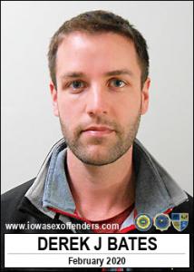 Derek John Bates a registered Sex Offender of Iowa