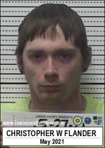 Christopher Wayne Flander a registered Sex Offender of Iowa