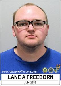 Lane Andrew Freeborn a registered Sex Offender of Iowa