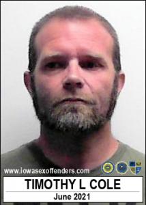 Timothy Lee Cole a registered Sex Offender of Iowa