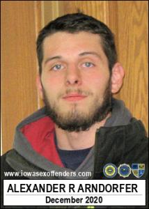 Alexander Richard Arndorfer a registered Sex Offender of Iowa