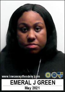 Emeral Jene Green a registered Sex Offender of Iowa