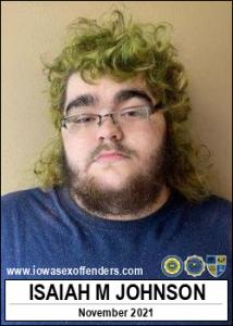 Isaiah Micheal Dean Johnson a registered Sex Offender of Iowa