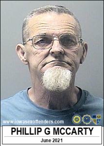 Phillip Gene Mccarty a registered  of Iowa
