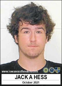 Jack Anthony Hess a registered Sex Offender of Iowa