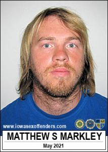 Matthew Steven Markley a registered Sex Offender of Iowa