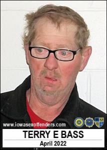 Terry Edward Bass a registered Sex Offender of Iowa