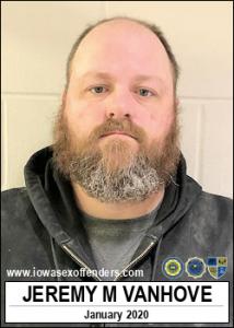 Jeremy Michael Vanhove a registered Sex Offender of Iowa