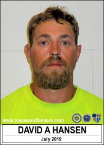 David Alfred Hansen a registered Sex Offender of Iowa
