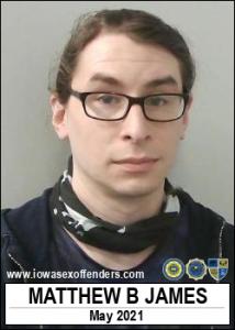 Matthew Brian James a registered Sex Offender of Iowa