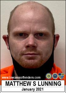 Matthew Steven Lunning a registered Sex Offender of Iowa