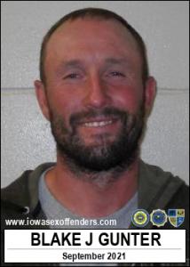 Blake Joseph Gunter a registered Sex Offender of Iowa