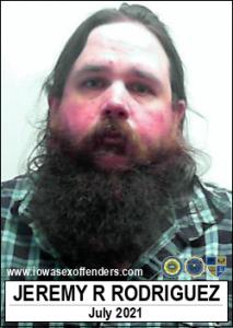 Jeremy Robert Rodriguez a registered  of Iowa