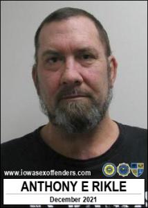 Anthony Elwood Rikle a registered Sex Offender of Iowa