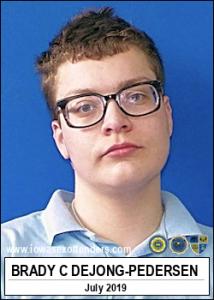 Brady C Dejong-pedersen a registered Sex Offender of Iowa