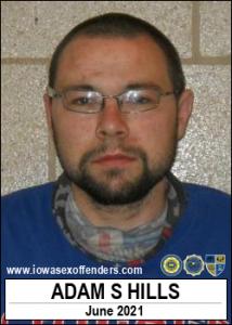 Adam Scott Hills a registered Sex Offender of Iowa