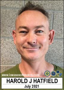 Harold James Hatfield a registered  of Iowa