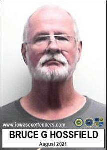 Bruce George Hossfield a registered Sex Offender of Iowa