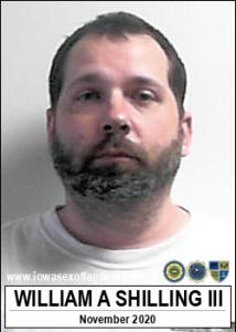 William Andrew Shilling III a registered Sex Offender of Iowa