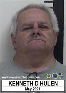Kenneth Dean Hulen a registered Sex Offender of Iowa