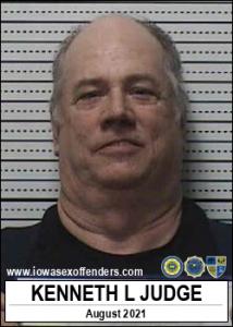 Kenneth Len Judge a registered Sex Offender of Iowa