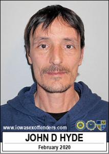John David Hyde a registered Sex Offender of Iowa