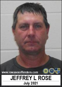 Jeffrey Lee Rose a registered Sex Offender of Iowa