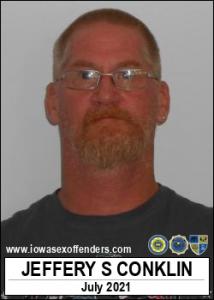 Jeffery Scott Conklin a registered Sex Offender of Iowa