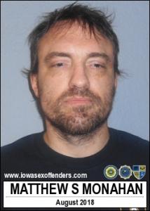 Matthew Sebastian Monahan a registered Sex Offender of Iowa