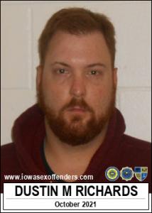 Dustin Matthew Richards a registered Sex Offender of Iowa