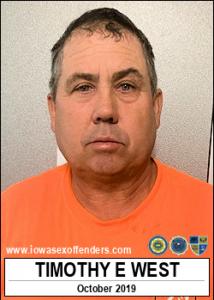 Timothy Edward West a registered Sex Offender of Iowa