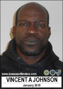 Vincent Antone Johnson a registered Sex Offender of Iowa