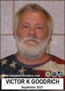 Victor Keith Goodrich a registered Sex Offender of Iowa