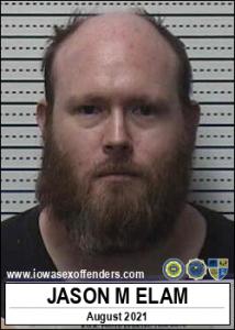 Jason Michael Elam a registered Sex Offender of Iowa