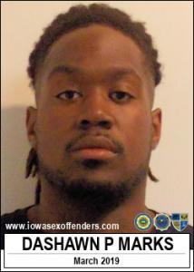 Dashawn Pache Marks a registered Sex Offender of Iowa