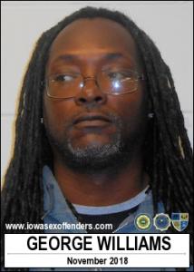George Williams a registered Sex Offender of Iowa