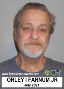 Orley Ivan Farnum Jr a registered Sex Offender of Iowa