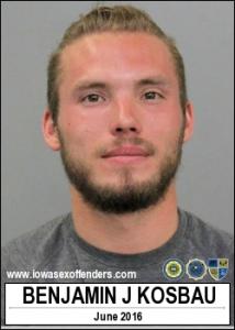 Benjamin John Kosbau a registered Sex Offender of Iowa