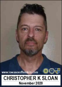 Christopher Kenneth Sloan a registered Sex Offender of Iowa
