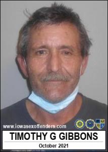 Timothy Gordon Gibbons a registered Sex Offender of Iowa