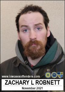 Zachary Lukas Robnett a registered Sex Offender of Iowa