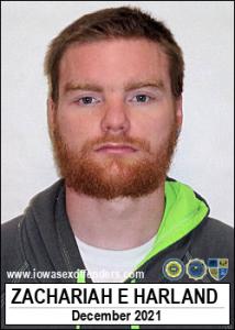 Zachariah Earl Harland a registered Sex Offender of Iowa