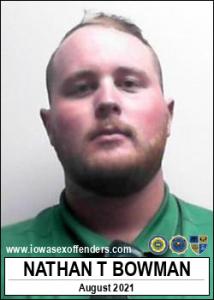 Nathan Thomas Bowman a registered Sex Offender of Iowa