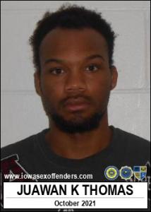 Juawan Keith Thomas a registered Sex Offender of Iowa