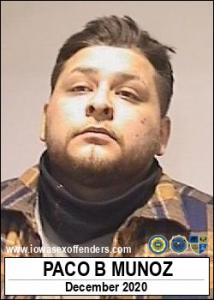 Paco Bernal Munoz a registered Sex Offender of Iowa