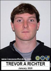 Trevor Allen Richter a registered Sex Offender of Iowa